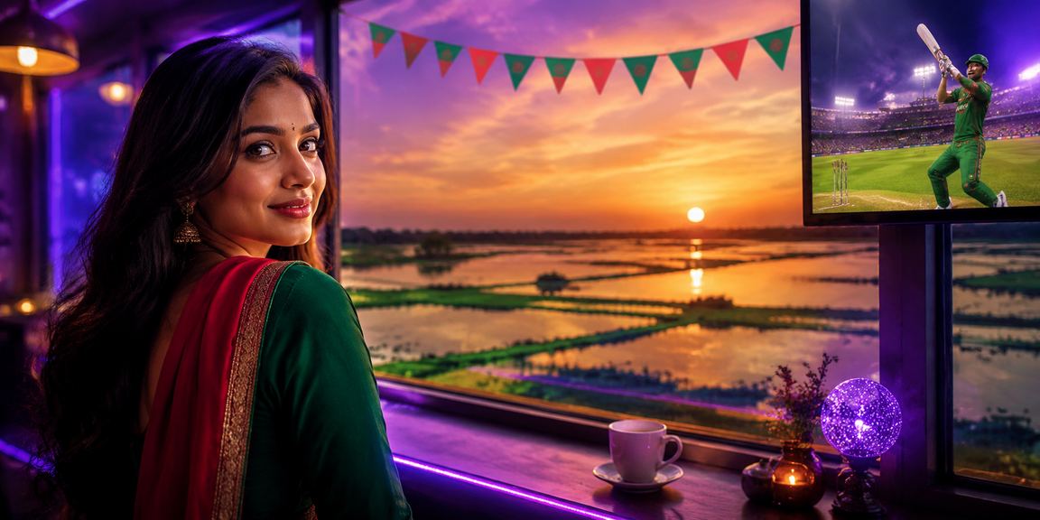 টাঙ্গুয়ার হাওর পটভূমিতে ক্রিকেট বেটিং প্রোমোশন — hehe বাংলাদেশ